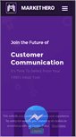 Mobile Screenshot of markethero.com