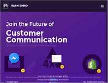 Tablet Screenshot of markethero.com